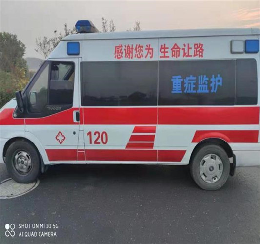 晋宁救护车出租服务案例3